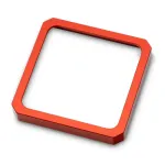 EK Water Blocks EK-Quantum Magnitude Accent Frame - Raudonas