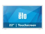 Elo Touch Solutions Elo 2270L 21.5 colų Full HD LCD jutiklinis monitorius, PCAP, 10 ta&scaron;kų, HDMI/DisplayPort/VGA, baltas
