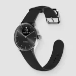 I&scaron;manusis hibridinis laikrodis Withings ScanWatch Light &ndash; OLED, 37 mm korpusas, juodas