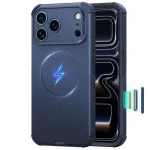 ESR Cyber Tough MagSafe dėklas, skirtas iPhone 17 Pro Max / 18 Pro Max - mėlynas