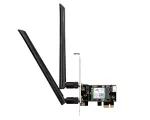 D-Link AX3000 vidinė WLAN Bluetooth PCIe adapterio plok&scaron;tė Wi-Fi 6 2402 Mbit/s