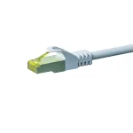 DSIT Cat.7 S/FTP PiMF RJ45 tinklo jungiamasis kabelis, 0,50 m, baltas