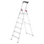HAILO L60 StandardLine aliuminės kopėčios, 6 pakopų, 150 kg, EN 131
