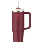 STANLEY Quencher H2.0 FlowState termosas 0,89 l, tamsiai raudonas, su &scaron;iaudeliu