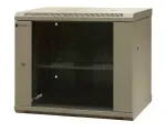 EMITER EM/AS6409X 9U sieninis tinklo spintelė 600x450x500 mm su grūdintu stiklu