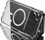 XtremeMac Flexi MagSafe dėklas iPhone 17 Pro, permatomas XWH-17MC2-13