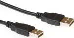ACT SB2520 USB 2.0 kabelis 1,8 m USB-A (vyri&scaron;kas) į USB-B (vyri&scaron;kas), juodas