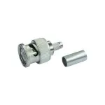 Teleg&auml;rtner BNC crimp jungtis Professional, 50 omų, LMR-240 kabeliui, 5 vnt.