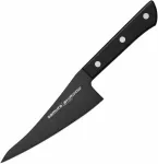 SAMURA Shadow universalus peilis 146mm juodas