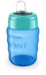 Philips AVENT Easy Sip mokymosi puodelis, 9 mėn.+, 260 ml, silikoninis snapelis, mėlynas