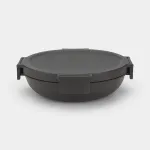 Brabantia Make & Take pietų dubenėlis 1L tamsiai pilkas