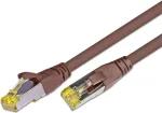 Wirewin Cat6a S/FTP tinklo kabelis, 70m, rudas, RJ45, 10Gbps, 500MHz, PIMF PKW-PIMF-KAT6 70.0 BR