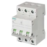SIEMENS 5TL13910 atjungimo jungiklis 100A 3 polių 400V AC DIN bėgiui