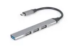 Gembird I/O Hub USB-C 4PORT UHB-CM-U3P1U2P3-03