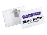 Durable PVC Combi Clip vardinis ženklelis Durable 8101-19