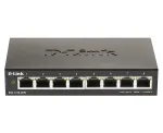 D-Link DGS-1100-08V2 valdomas L2 Gigabit Ethernet (10/100/1000) jungiklis, juodas
