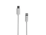 Laidas Lightning (vyr.) &ndash; USB-C (vyr.) 2m MFi Prati White Natec NKA-2151