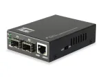 LevelOne GVT-2011 Gigabitinis medijos keitiklis su jungikliu, 2 x SFP, 1 x RJ45