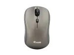 Equip Mini belaidė optinė pelė, ambidekstrinė, RF belaidė, 1600 DPI, pilka