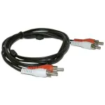 Microconnect AUDCC5 garso laidas 5 m 2 x RCA juodas