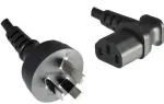 Microconnect PE010418AUSTRALIA-A maitinimo laidas, 1,8 m, I tipo ki&scaron;tukas, C13 jungtis, juodas