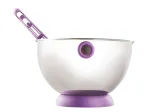 Plakimo dubuo ir &scaron;luotelė ViceVersa Kogel Mogel Violet 16242 &ndash; stalvir&scaron;io dubuo su violetine &scaron;luotele