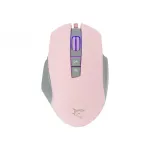 Žaidimų pelė White Shark GARETH Pink USB Type-A