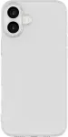 eSTUFF INFINITE VIENNA ES67100050 galinis dangtelis, skirtas iPhone 16, TPU (GRS), skaidrus