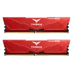 Team Group VULCAN FLRD532G6000HC30DC01, 32 GB, 2 x 16 GB, DDR5, 6000 MHz, 288-pin DIMM, Raudona
