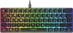 SPEEDLINK Gaming Keyboard LETOS RGB 60% klaviatūra juoda mažmeninė (SL-670014-BK)