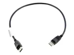 Lenovo 0,5 m DisplayPort laidas juodas