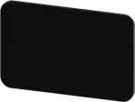 Siemens Bezeichnungsschild aufrastbar, quadratisch (L x B) 27 mm x 17.5 mm unbeschriftet Schwarz SIRIUS ACT 3SU1900-0AD1 (3SU1900-0AD16-0AA0)
