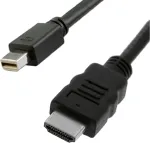 VALUE vaizdo kabelis Mini DisplayPort (M) &ndash; HDMI (M) 3 m, ekranuotas, juodas (11.99.5797)