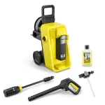 K&auml;rcher K 4 Comfort Premium auk&scaron;to slėgio plovimo įrenginys, vertikalus, elektrinis, 420 l/h, geltonas