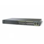 Valdomas L2 Fast Ethernet PoE jungiklis Cisco C2960-24LC-S &mdash; 24x 10/100 RJ-45, PoE, 1U, Atnaujintas