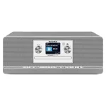 TechniSat DIGITRADIO 372 CD IR Internetinis radijas su DAB+ ir FM imtuvu, antracito ir sidabro spalvos