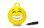 &Scaron;okinėjimo kamuolys Jamara Hop Ball Smile, geltonas, nuo 1 metų