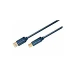 ClickTronic 1.8m USB3.0 A - B laidas, mėlynas (70092)