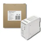 Qoltec maitinimo &scaron;altinis ant DIN bėgio | 40W | 12V | 3,33A | Baltas | Plonas