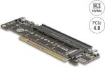 DELOCK PCI Express 4.0 x16 kortelė į 2x M.2 Key M NVMe lizdus