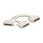 Delock 67170 Y skirstymo kabelis, D-Sub HD 50 kontaktų ki&scaron;tukas į 2x D-Sub HD 50 kontaktų lizdus, su varžtais, 0,3 m