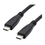 ROLINE RM USB 3.2 Gen 2 laidas, C-C, ST/ST, 4K UHD-1, 10Gbit/s, Emark, 100W, juodas, 1 m