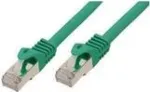 Tinklo kabelis shiverpeaks BASIC-S Cat7 0,5 m žalias