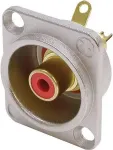 Neutrik NTR-NF2D-2 - D tipo jungtis, sidabrinė, -30 - 80 &deg;C