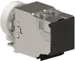 Rutenbeck Universal Module UM-Cat.6A iso 25/10G &ndash; ekranuotas Cat.6A keystone įdėklas