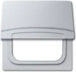 Busch-Jaeger 2118 GK-33 &ndash; Sidabrinis matinis &ndash; IP44 &ndash; 70 mm x 70 mm &ndash; 2CKA001710A3785
