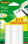 3M Magic Matt lipni juosta 15 m Transparent 3 vnt.