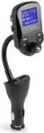 Technaxx FMT1500BT USB FM moduliatorius su įmontuotu ekranu, 10 m, juodas (4870)
