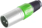 ShiverPeaks S/CONN maximum connectivity XLR ki&scaron;tukas, žalias, 55002-G