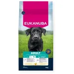 Sausas &scaron;unų maistas EUKANUBA suaugusiems didelių veislių vi&scaron;tiena 15 kg
